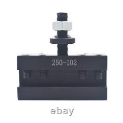 6Pcs AXA 250-111 Wedge Type Quick Change Tool Post Holder Set For Lathe 6- 12