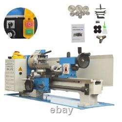 714 110V 750W High Precision Spindle Metal Lathes Small Lathes Metric Lathes