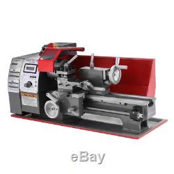 7×12 Mini Metal Turning Lathe machine Automatic Metal Wood Drilling 600W
