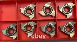 7 Pcs Sandvik Carbide Lathe Turning Inserts 266rg-270000-800-bg H13a