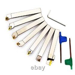 7 Pieces/set 1/2shank Indexable Lathe Turning Tool Holdercnc Heavyduty Nickel P