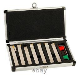 7 Pieces/set 1/2shank Indexable Lathe Turning Tool Holdercnc Heavyduty Nickel P