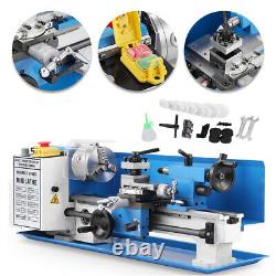 7''x14'' Blue Mini Lathe Metal Digital CJ18A Turning Milling +Accessory Package