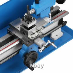 7''x14'' Blue Mini Lathe Metal Digital CJ18A Turning Milling +Accessory Package