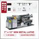 7x12 2250rpm Mini Lathe Machine For Turning Cutting Drilling Threading Metal