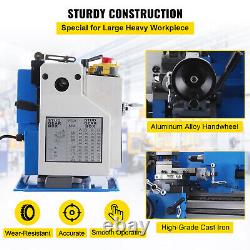 7x12 Mini Metal Lathe Metalworking Woodworking Bench Top Spindle DC Motor