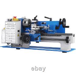 7x12 Mini Metal Lathe Metalworking Woodworking Bench Top Spindle DC Motor