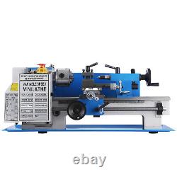 7x12 Mini Metal Lathe Metalworking Woodworking Bench Top Spindle DC Motor