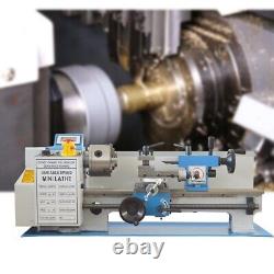 7x14 Metal Lathe Bench Lathe Variable-Speed Brushless Motor 750W 110V