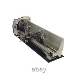 824Precision Metal Lathe Metric Metalworking Bench Lathe Brushless Motor 110V