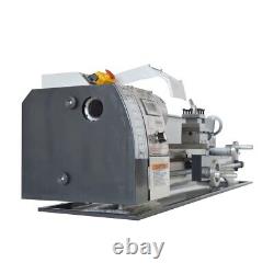 824Precision Metal Lathe Metric Metalworking Bench Lathe Brushless Motor 110V