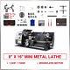 8 × 16 Mini Metal Lathe 1100w Metal Gear Digital Display 9 Turning Tools