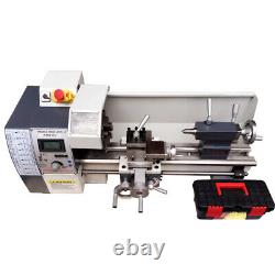 8x16 Precision Inch Thread Metal Lathe Brushless Motor Bench Turning Machine