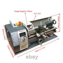 8x16 Precision Inch Thread Metal Lathe Brushless Motor Bench Turning Machine