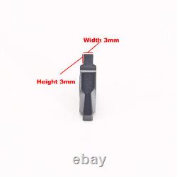 90° Carbide Grooving Inserts 2mm 3mm Usable For Indexable Turning Threading
