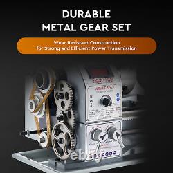 9x24 Mini Metal Lathe Variable Speed Metalworking Machine 2500RPM 1100W