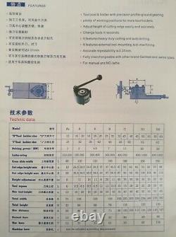 AA Multifix Tool Post + AaD1250 AaH1250 AaT Parting A0S1550 Drilling Tool Holder