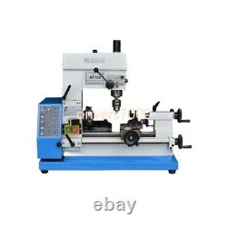 AT125 Multi-purpose Lathe Turning, Milling and Drilling Machine Combined Lathe