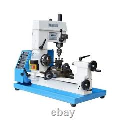 AT125 Multi-purpose Lathe Turning, Milling and Drilling Machine Combined Lathe