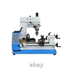 AT125 Multi-purpose Lathe Turning, Milling and Drilling Machine Combined Lathe