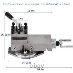 AT300 Tool Holder Mini Lathe Accessories Metal Lathe Holder Tool 80mm Stroke