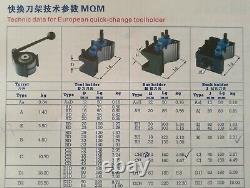 AaD1250 Turning Tool Holder 5 PCS for AA 40 position Multifix Lathe Tool Post
