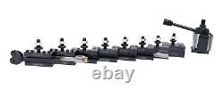 Accusize Industrial Tools 11 Pcs AXA Wedge Type Quick Change Tool Post Set for L