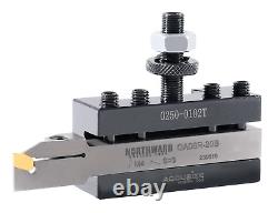Accusize Industrial Tools 11 Pcs AXA Wedge Type Quick Change Tool Post Set for L