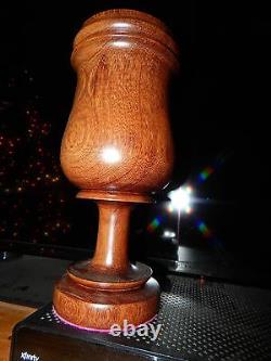 African Rosewood Handmade Lathe Turning. Brand New from Brandon's shop