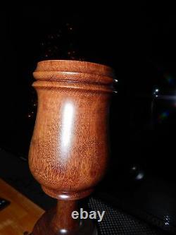 African Rosewood Handmade Lathe Turning. Brand New from Brandon's shop