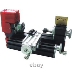 All-Metal 6 in 1 Mini Lathe Milling Drilling Wood Turning Jag Combined Machine