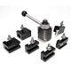 Aloris #2-set 7 Pc. Bxa Quick Change Lathe Tool Set Tool Post & Holders Cnc Usa