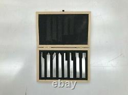 Amadeal 8pc M2 HSS Lathe Turning Tools 10mm Solid Ground