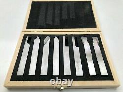 Amadeal 8pc M2 HSS Lathe Turning Tools 10mm Solid Ground