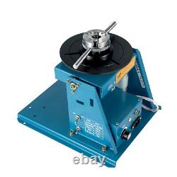 Automatic Rotary Welding Positioner Turntable Welder Table 3Jaw Lathe Chuck