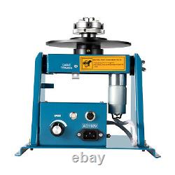 Automatic Rotary Welding Positioner Turntable Welder Table 3Jaw Lathe Chuck USA