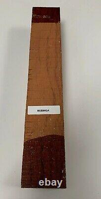 BEAUTIFUL! BUBINGA, TURNING WOOD BLANKS LATHE SIZE 3 x 3 x 12 FREE SHIP