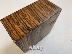 BEAUTIFUL ZEBRAWOOD TURNING WOOD BOWL BLANK LATHE SIZE 10 x 10 x 2