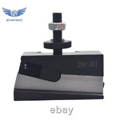 BXA 250-222 Wedge Type Tool Post, Tool Holder Set for Lathe10 15 8Pcs