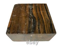 Beautiful PALEMOON EBONY Turning Wood Bowl Blank Lathe 8 x 8 x 4-1/4