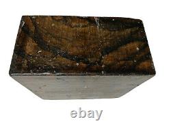 Beautiful PALEMOON EBONY Turning Wood Bowl Blank Lathe 8 x 8 x 4-1/4