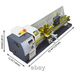 Bench Metal DIY Lathe Precision Instrument Metric & Imperial Thread 110V 2500RPM