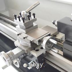 Bench Metal DIY Lathe Precision Instrument Metric & Imperial Thread 110V 2500RPM
