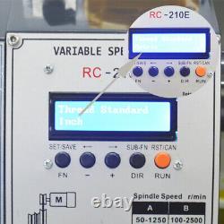 Bench Metal DIY Lathe Precision Instrument Metric & Imperial Thread 110V 2500RPM