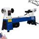 Benchtop Wood Lathe 10 X 18 1/2hp Multifunctional Power Wood Lathe 5 Speeds