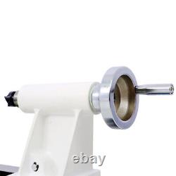 Benchtop Wood Lathe 10 x 18 1/2HP Multifunctional Power Wood Lathe 5 Speeds