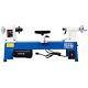 Benchtop Wood Lathe 10x18 Wood Lathe Machine 5 Variable Speeds For Woodworkin