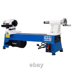 Benchtop Wood Lathe 10x18 Wood Lathe Machine 5 Variable Speeds for Woodworkin