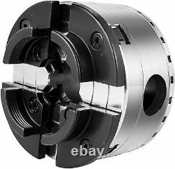 BestEquip Wood Lathe Chuck, 3.75-Inch 4-Jaw Wood Turning Gear Chuck, WITH CASE