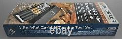 Boxed Set Of 3 Rockler Mini Carbide Turning Tools Brand New! FREE SHIPPING